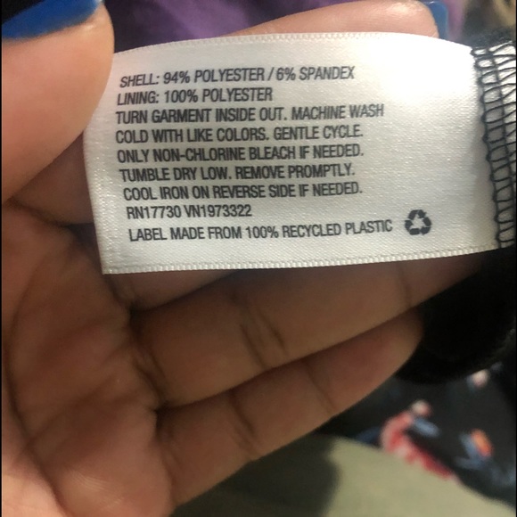 Xhilaration black romper with floral print - Picture 5 of 5